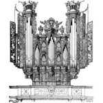 Organy w kościele